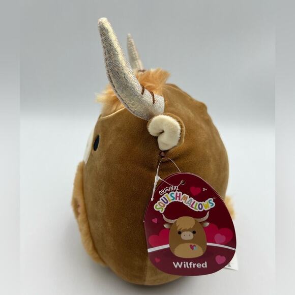 8" Bull Squishmallow named Wilfred. BNWT - Picture 4 of 5